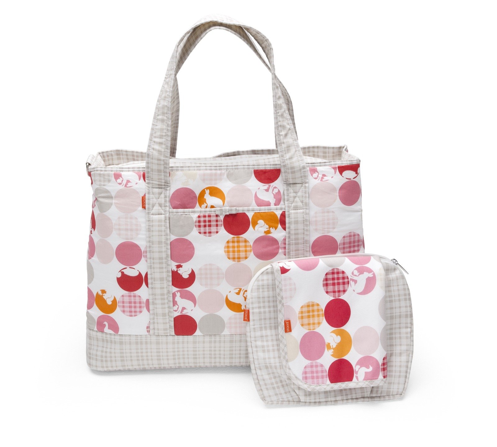 Nursery Bag, Silhouette Pink